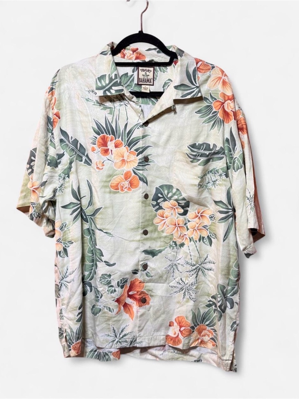 Tommy Bahama Silk Tropical Shirt – Large